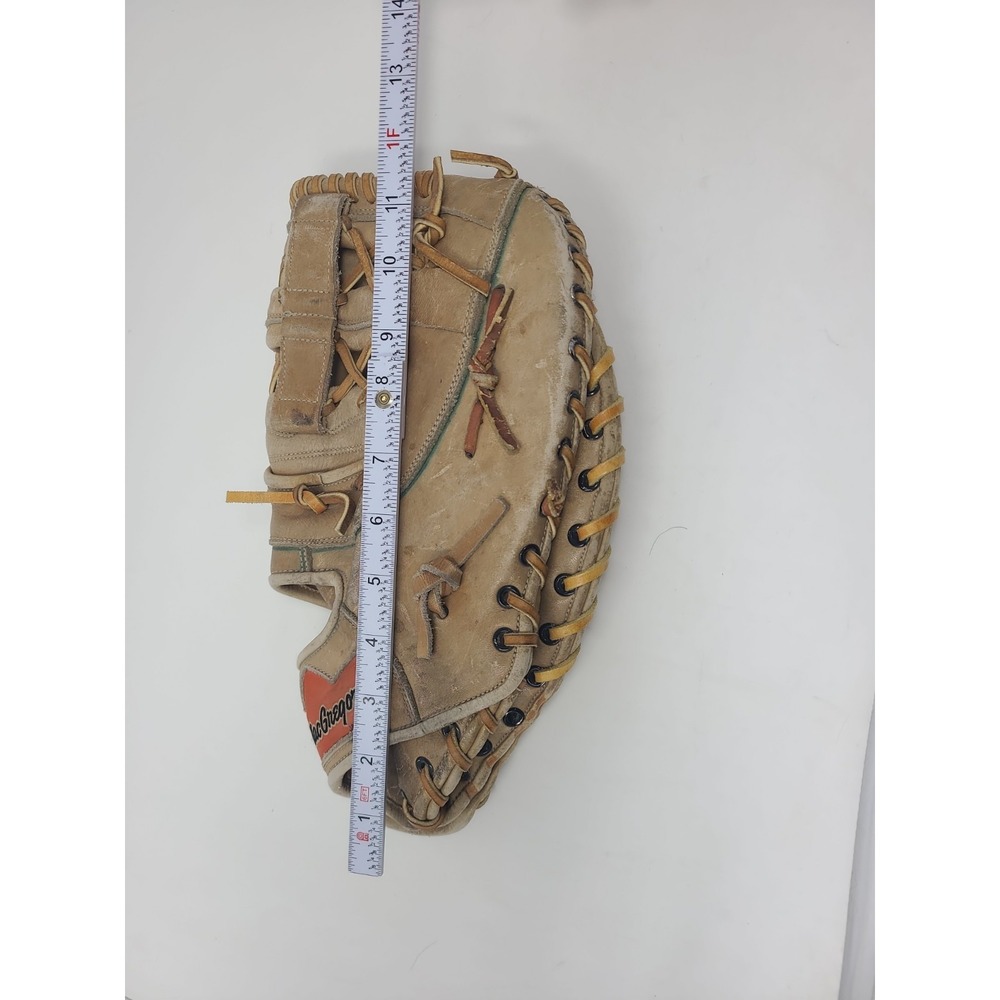 VTG MacGregor BM1T Lee May Big Dipper 13" Baseball Softball First Base Mitt RHT